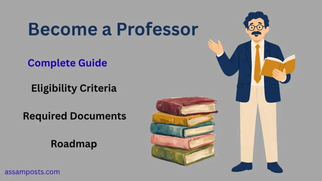 How to Become a professor in Assam